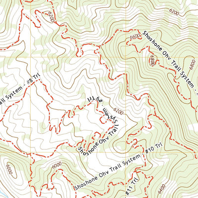 United States Geological Survey Goat Peak, NV (2021, 24000-Scale) digital map