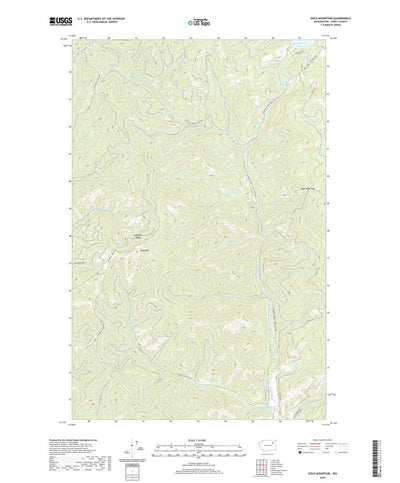 United States Geological Survey Gold Mountain, WA (2020, 24000-Scale) digital map