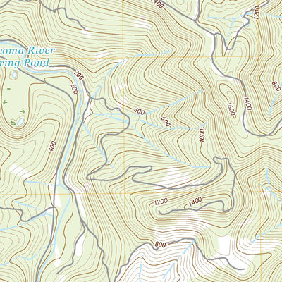 United States Geological Survey Golden Falls, OR (2020, 24000-Scale) digital map