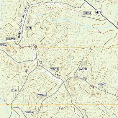 United States Geological Survey Goldonna, LA (2020, 24000-Scale) digital map