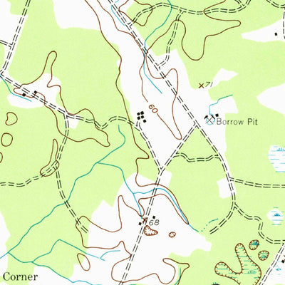 United States Geological Survey Goldsboro, MD (1944, 24000-Scale) digital map