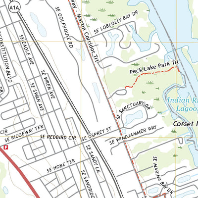 United States Geological Survey Gomez, FL (2021, 24000-Scale) digital map