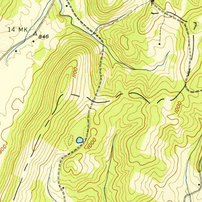 United States Geological Survey Goodfield, TN (1943, 24000-Scale) digital map