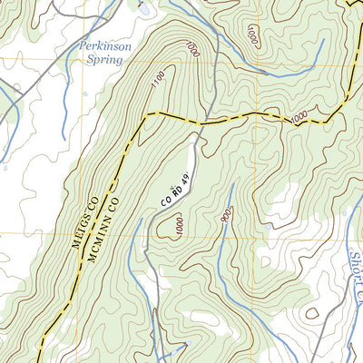 United States Geological Survey Goodfield, TN (2022, 24000-Scale) digital map