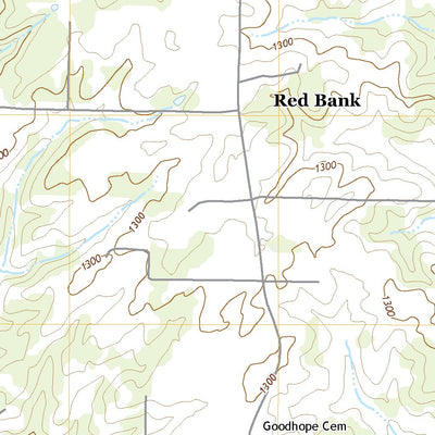 United States Geological Survey Goodhope, MO (2021, 24000-Scale) digital map