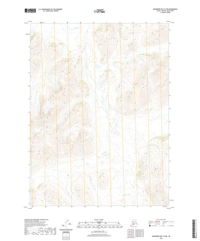 United States Geological Survey Goodnews Bay C-5 NE, AK (2020, 25000-Scale) digital map