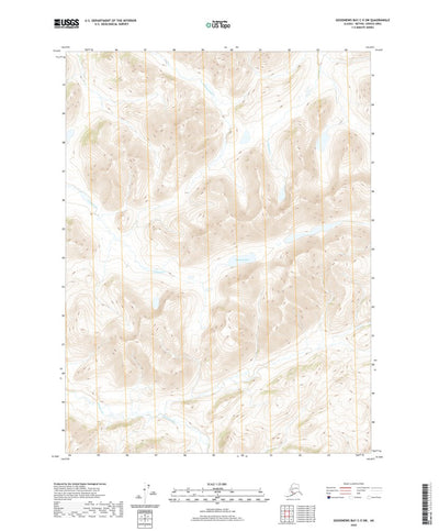 United States Geological Survey Goodnews Bay C-5 SW, AK (2020, 25000-Scale) digital map