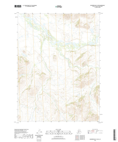 United States Geological Survey Goodnews Bay C-6 NE, AK (2020, 25000-Scale) digital map