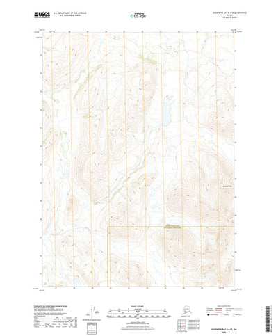 United States Geological Survey Goodnews Bay D-4 SE, AK (2020, 25000-Scale) digital map