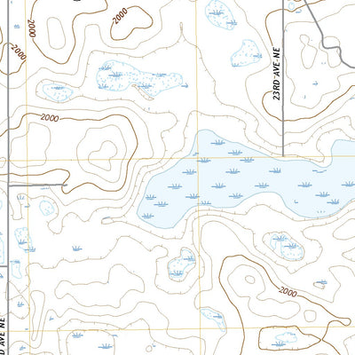 United States Geological Survey Goodrich East, ND (2020, 24000-Scale) digital map