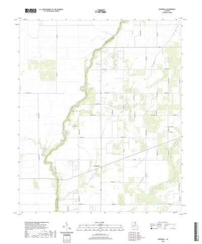 United States Geological Survey Goodwill, LA (2020, 24000-Scale) digital map