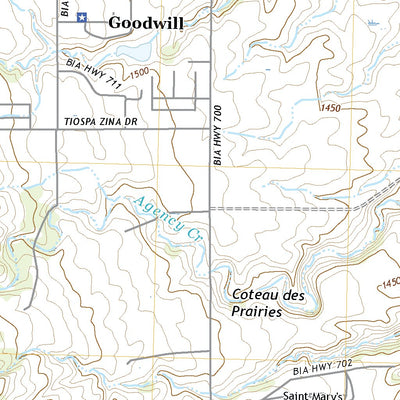 United States Geological Survey Goodwill, SD (2021, 24000-Scale) digital map