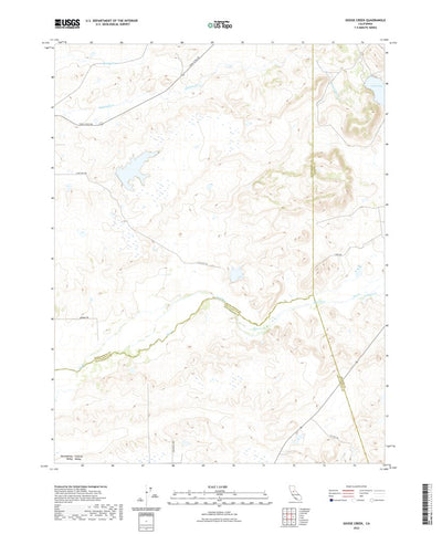 United States Geological Survey Goose Creek, CA (2022, 24000-Scale) digital map