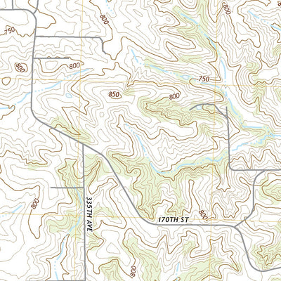 United States Geological Survey Goose Lake, IA (2022, 24000-Scale) digital map