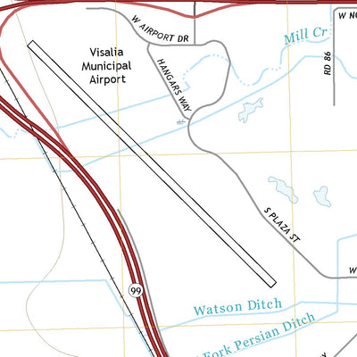 United States Geological Survey Goshen, CA (2021, 24000-Scale) digital map