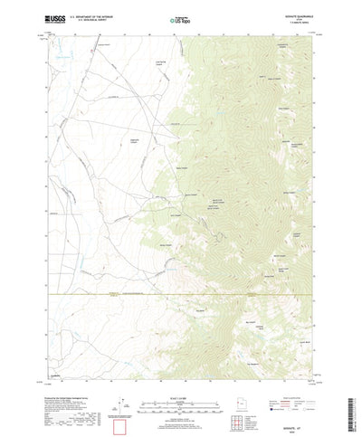 United States Geological Survey Goshute, UT (2020, 24000-Scale) digital map
