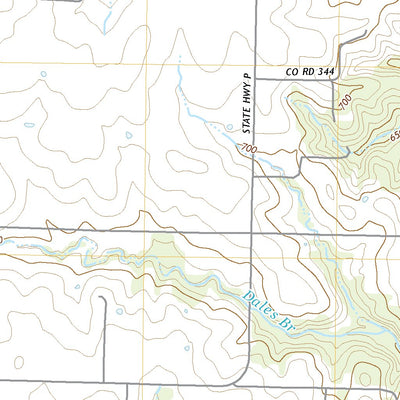 United States Geological Survey Goss, MO (2021, 24000-Scale) digital map
