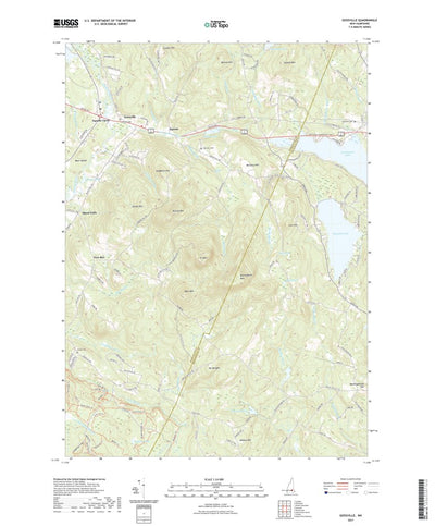 United States Geological Survey Gossville, NH (2021, 24000-Scale) digital map