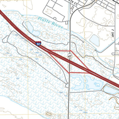 United States Geological Survey Gothenburg, NE (2021, 24000-Scale) digital map