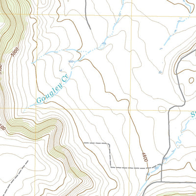 United States Geological Survey Gougley Creek, MT (2020, 24000-Scale) digital map