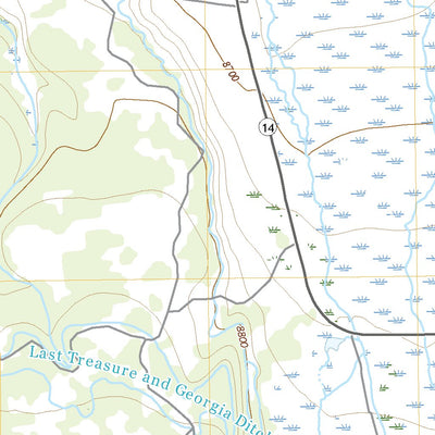 United States Geological Survey Gould, CO (2022, 24000-Scale) digital map