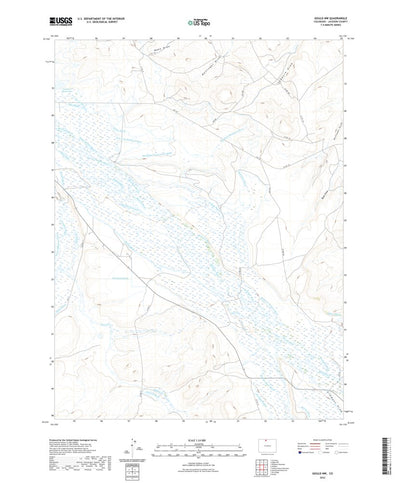 United States Geological Survey Gould NW, CO (2022, 24000-Scale) digital map