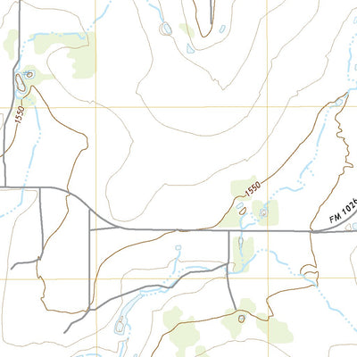 United States Geological Survey Gouldbusk, TX (2022, 24000-Scale) digital map