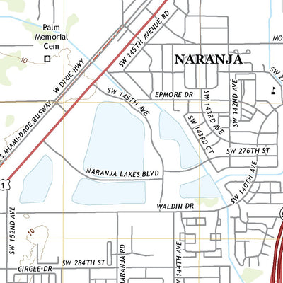United States Geological Survey Goulds, FL (2021, 24000-Scale) digital map