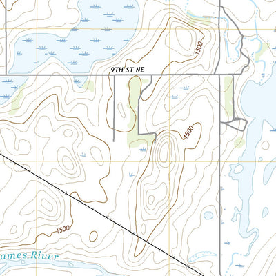 United States Geological Survey Grace City, ND (2020, 24000-Scale) digital map