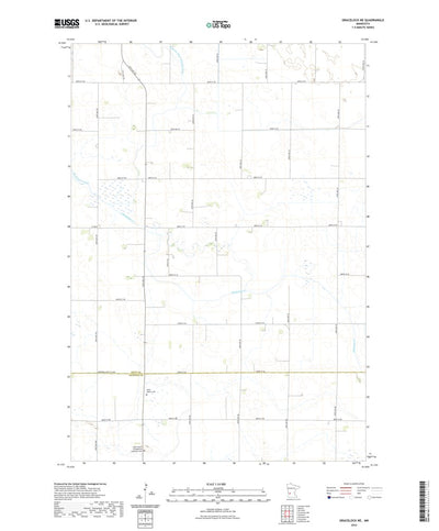 United States Geological Survey Gracelock NE, MN (2022, 24000-Scale) digital map