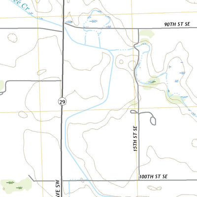 United States Geological Survey Gracelock NE, MN (2022, 24000-Scale) digital map