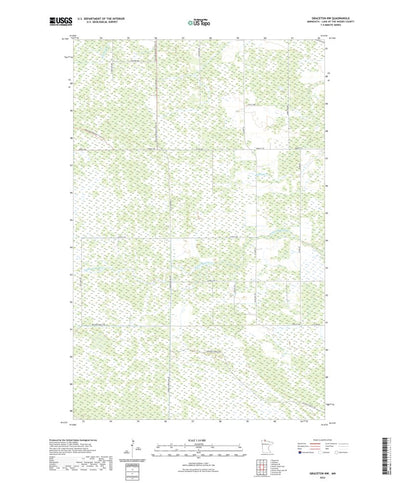 United States Geological Survey Graceton NW, MN (2022, 24000-Scale) digital map