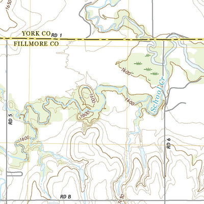 United States Geological Survey Grafton, NE (2021, 24000-Scale) digital map