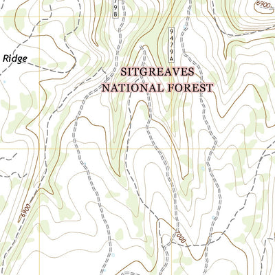 United States Geological Survey Grama Draw, AZ (2021, 24000-Scale) digital map