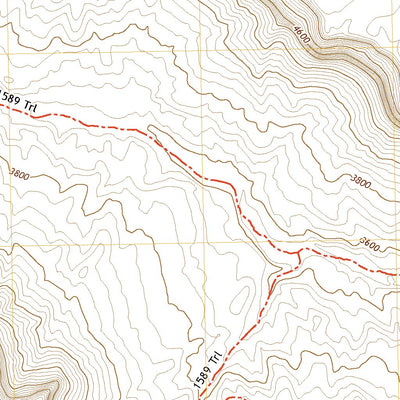 United States Geological Survey Grama Spring, AZ (2021, 24000-Scale) digital map