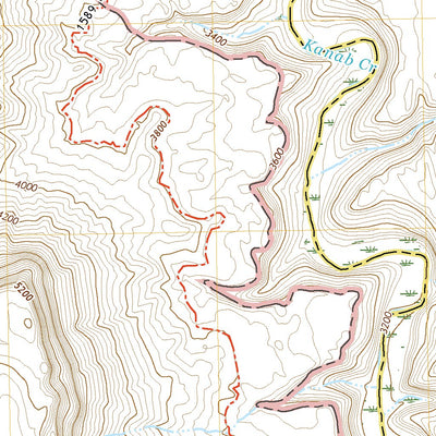 United States Geological Survey Grama Spring, AZ (2021, 24000-Scale) digital map
