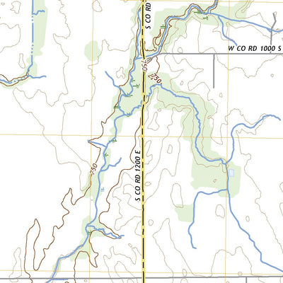 United States Geological Survey Grammer, IN (2022, 24000-Scale) digital map