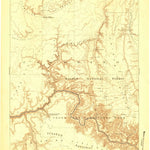 United States Geological Survey Grand Canyon E, AZ (1886, 250000-Scale) digital map