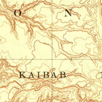 United States Geological Survey Grand Canyon E, AZ (1886, 250000-Scale) digital map