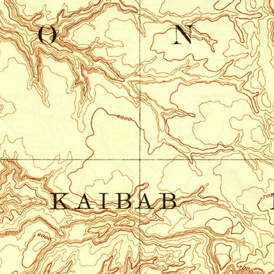 United States Geological Survey Grand Canyon E, AZ (1886, 250000-Scale) digital map