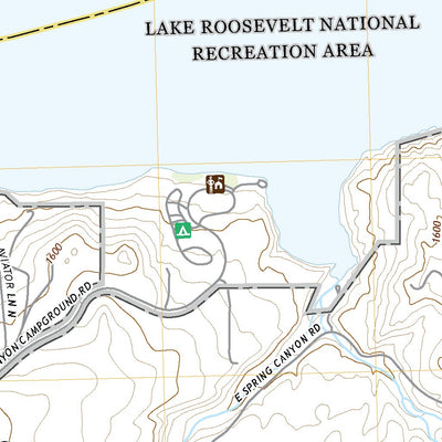 United States Geological Survey Grand Coulee Dam, WA (2020, 24000-Scale) digital map