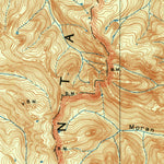 United States Geological Survey Grand Teton, WY (1899, 125000-Scale) digital map