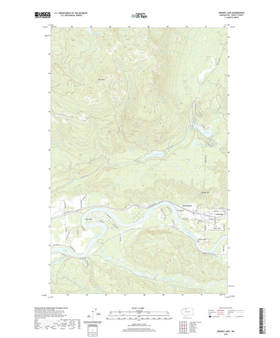 United States Geological Survey Grandy Lake, WA (2020, 24000-Scale) digital map