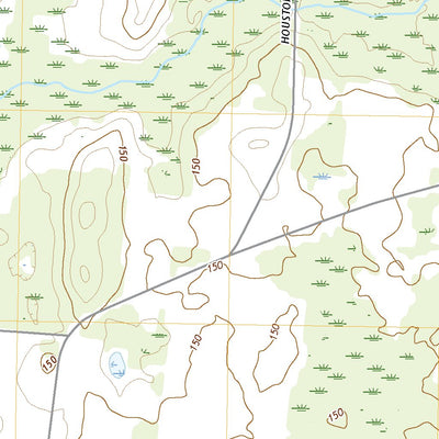 United States Geological Survey Grangeburg, AL (2020, 24000-Scale) digital map