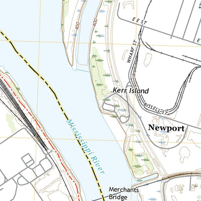 United States Geological Survey Granite City, IL (2021, 24000-Scale) digital map