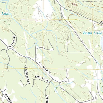 United States Geological Survey Granite Falls, WA (2020, 24000-Scale) digital map