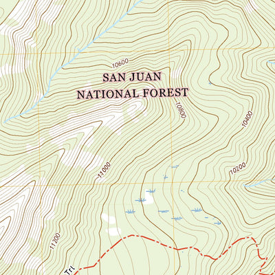 United States Geological Survey Granite Lake, CO (2022, 24000-Scale) digital map