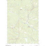 United States Geological Survey Granite, OR (2020, 24000-Scale) digital map