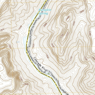 United States Geological Survey Granite Park, AZ (2021, 24000-Scale) digital map