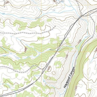 United States Geological Survey Granite, WY (2021, 24000-Scale) digital map